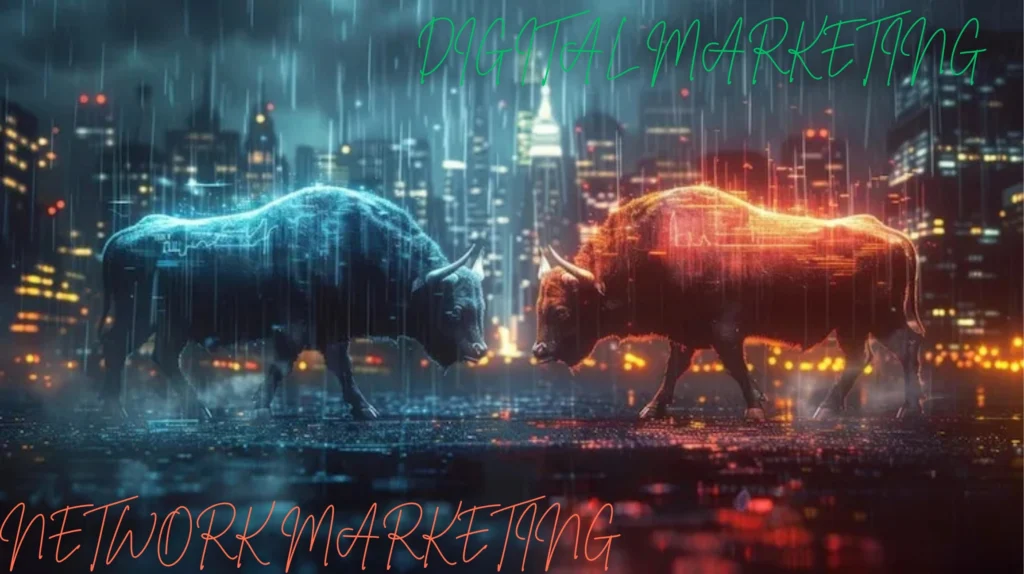 NETWORK MARKETING VS DIGITAL MARKETTING 